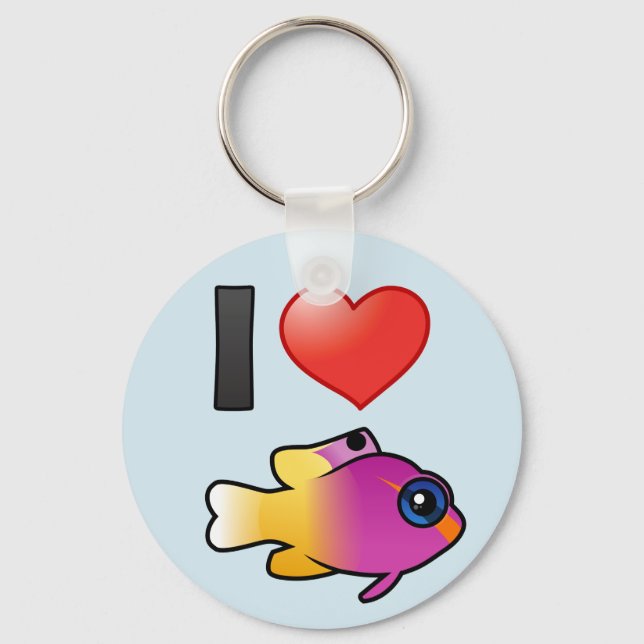 Chaveiro Eu Amo A Real Gramma (Frente)