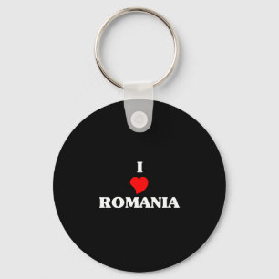 Chaveiro Eu amo a Romênia
