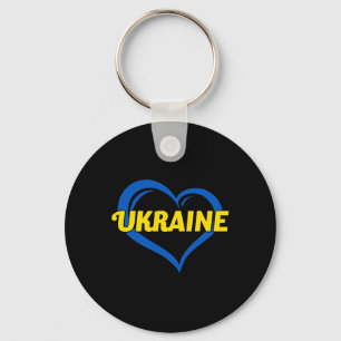 Chaveiro Eu Amo a Ucrânia Eu Adoro a Ucrânia Bandeira Ucran