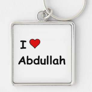 Chaveiro Eu amo Abdullah