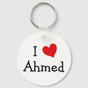 Chaveiro Eu amo Ahmed