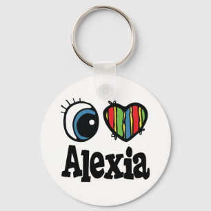 Chaveiro Eu amo Alexia