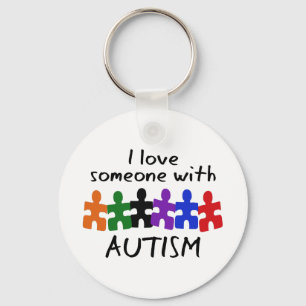 CHAVEIRO EU AMO ALGUÉM COM AUTISMO