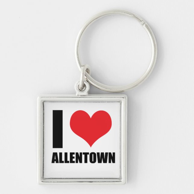 Chaveiro Eu amo Allentown (Frente)
