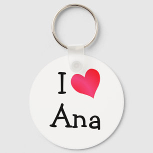 Chaveiro Eu amo Ana