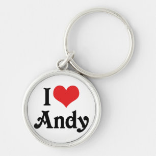 Chaveiro Eu Amo Andy