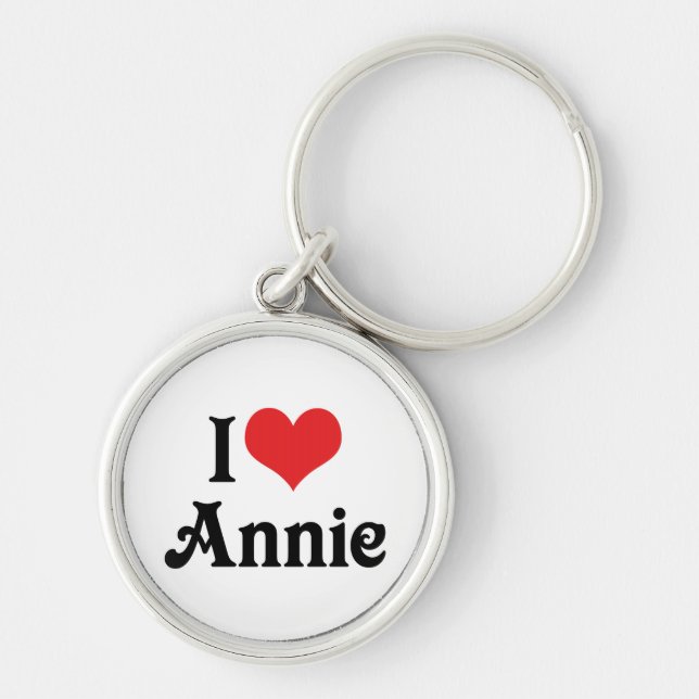 Chaveiro Eu Amo Annie (Frente)