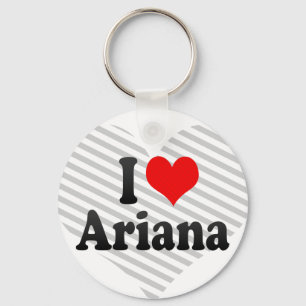 Chaveiro Eu amo Ariana