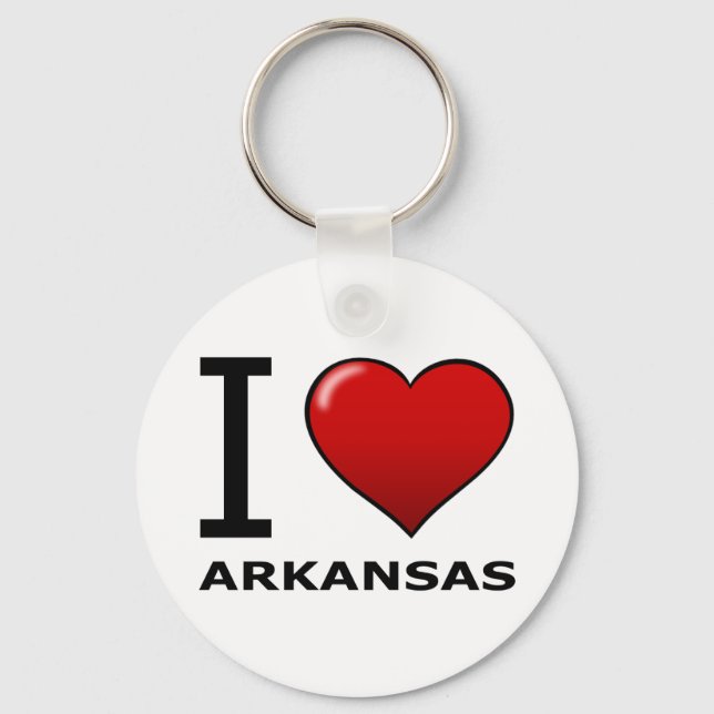 CHAVEIRO EU AMO ARKANSAS (Frente)