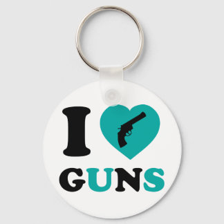 Chaveiro Eu Amo Armas