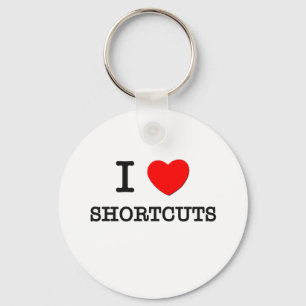 Chaveiro Eu Amo Atalhos