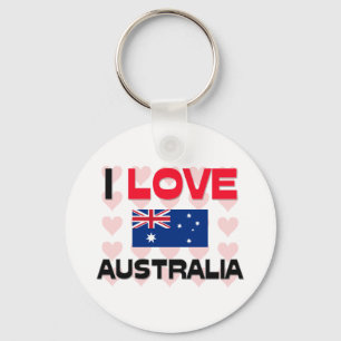 Chaveiro Eu amo Austrália