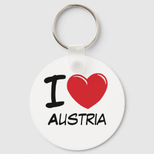 Chaveiro Eu amo Áustria