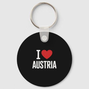 Chaveiro Eu Amo Áustria Osterreich Esqui Verão Austríaco H