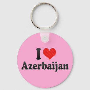 Chaveiro Eu amo Azerbaijan
