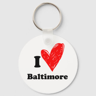 Chaveiro Eu amo Baltimore