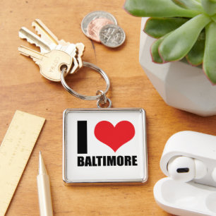 Chaveiro Eu amo Baltimore