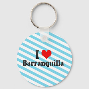 Chaveiro Eu amo Barranquilla, Colômbia