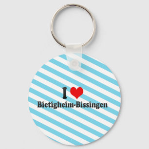 Chaveiro Eu amo Bietigheim-Bissingen, Alemanha
