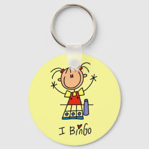 Chaveiro Eu Amo Bingo