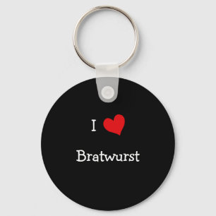 Chaveiro Eu Amo Bratwurst