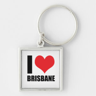 Chaveiro Eu amo Brisbane
