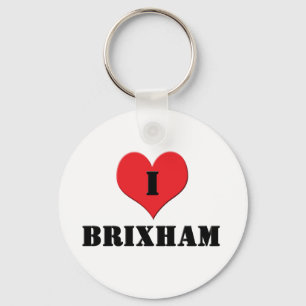 Chaveiro Eu amo Brixham