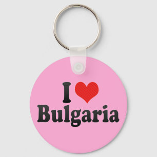 Chaveiro Eu amo Bulgária