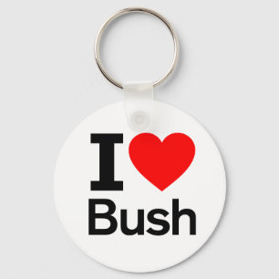 Chaveiro Eu Amo Bush