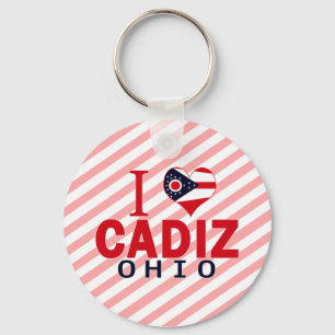 Chaveiro Eu amo Cádis, Ohio