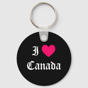Chaveiro Eu amo Canadá
