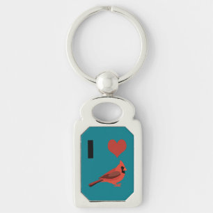 Chaveiro Eu amo Cardinals