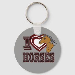 Chaveiro Eu amo Cavalos
