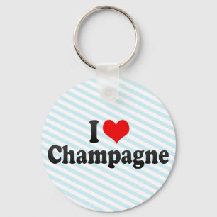 Chaveiro Eu amo Champagne