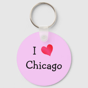 Chaveiro Eu amo Chicago