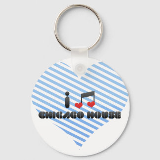 Chaveiro Eu Amo Chicago House