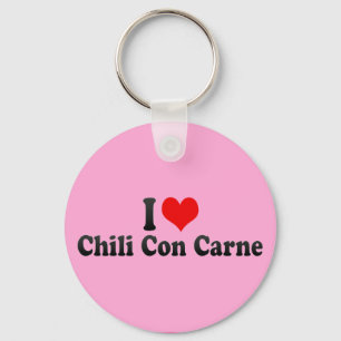 Chaveiro Eu amo chili con carne