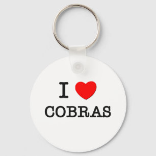 Chaveiro Eu amo COBRAS