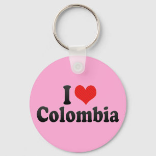 Chaveiro Eu amo Colômbia