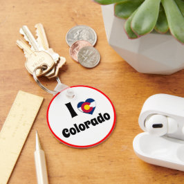 Chaveiro Eu amo Colorado & Colorado Heart - viagem / esport