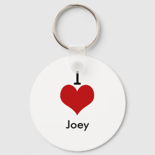 Chaveiro Eu amo (coração) Joey