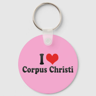 Chaveiro Eu Amo Corpus Christi