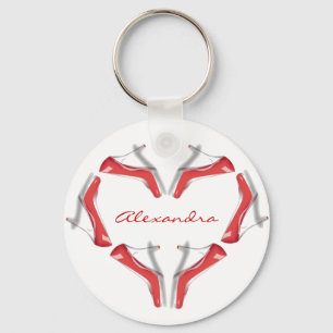 Chaveiro Eu amo correntes chaves personalizadas coração d