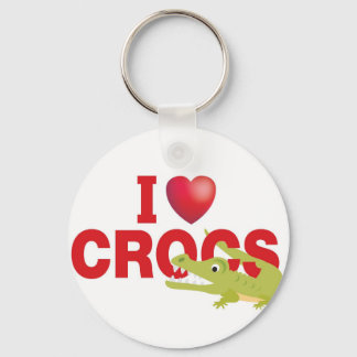 Chaveiro eu amo crocs