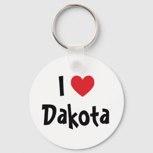 Chaveiro Eu amo Dakota