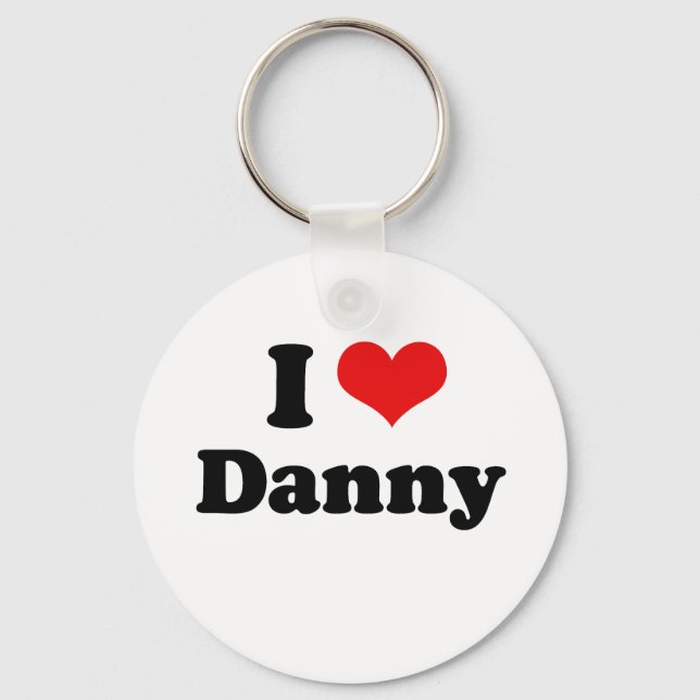 Chaveiro Eu Amo Danny Gokey (Frente)