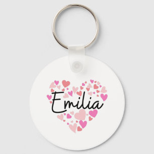Chaveiro Eu amo Emilia