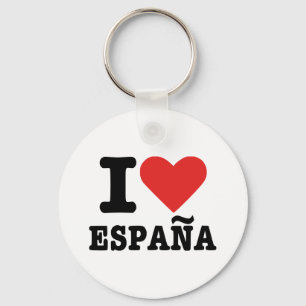 Chaveiro Eu amo España - espanha