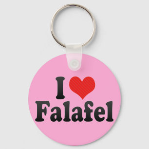 Chaveiro Eu Amo Falafel