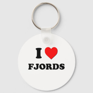 Chaveiro Eu amo fiordes